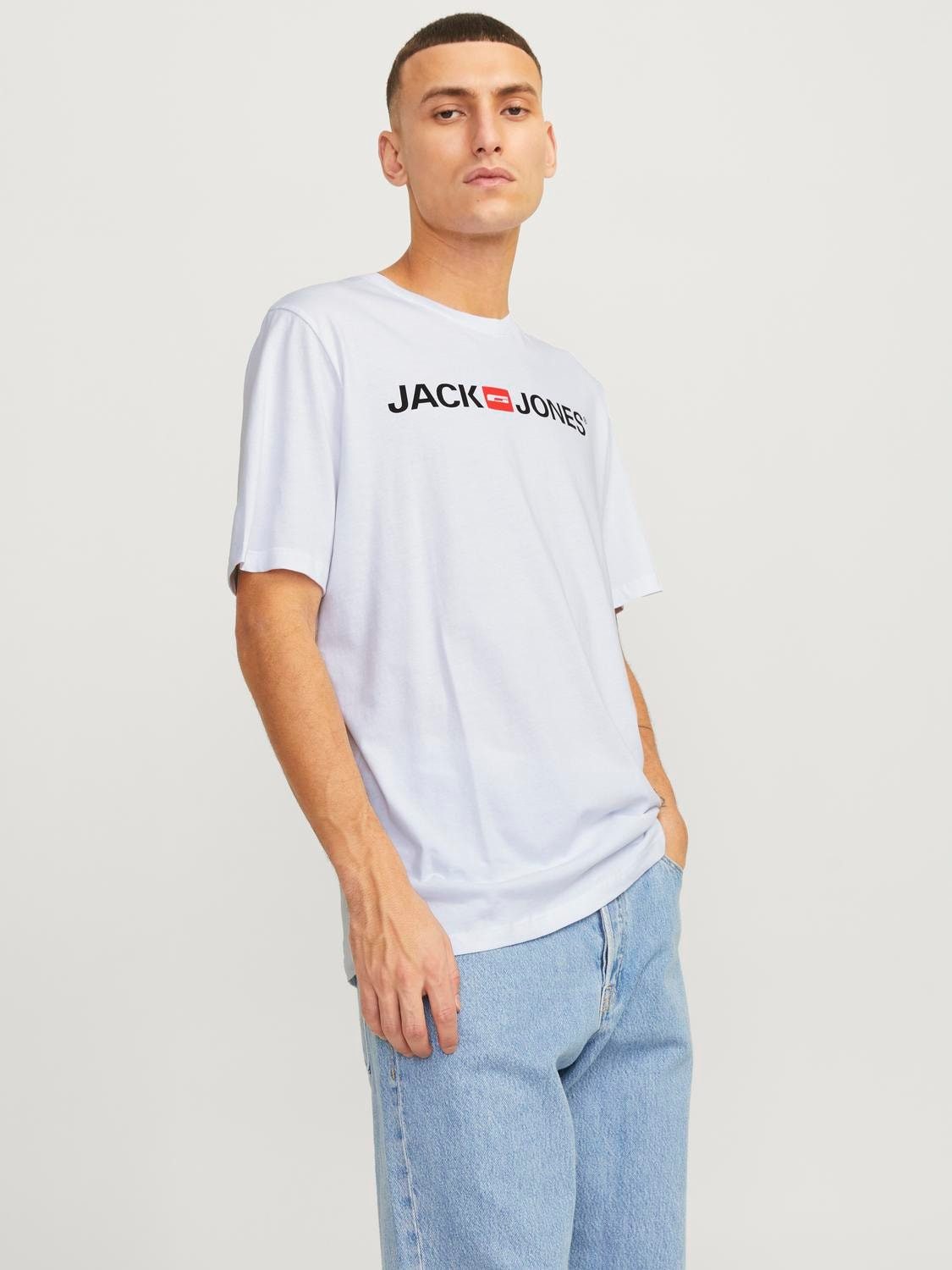 Jack & Jones T-Shirt Basic (4-tlg) günstig online kaufen