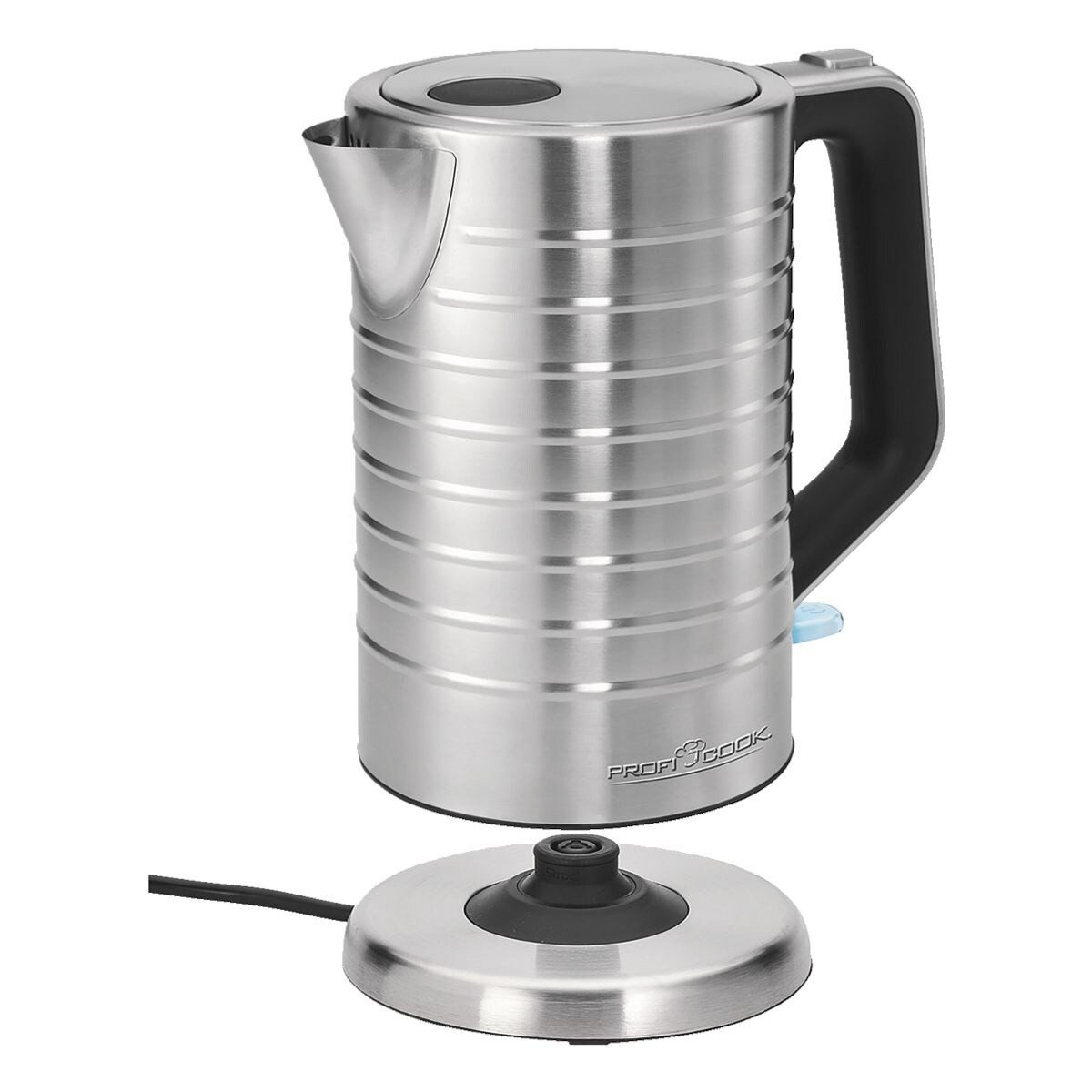 ProfiCook Wasserkocher PC-WKS 1119, 1.7 l, 2200 W, 1,7 Liter, 2200 Watt, kabellos