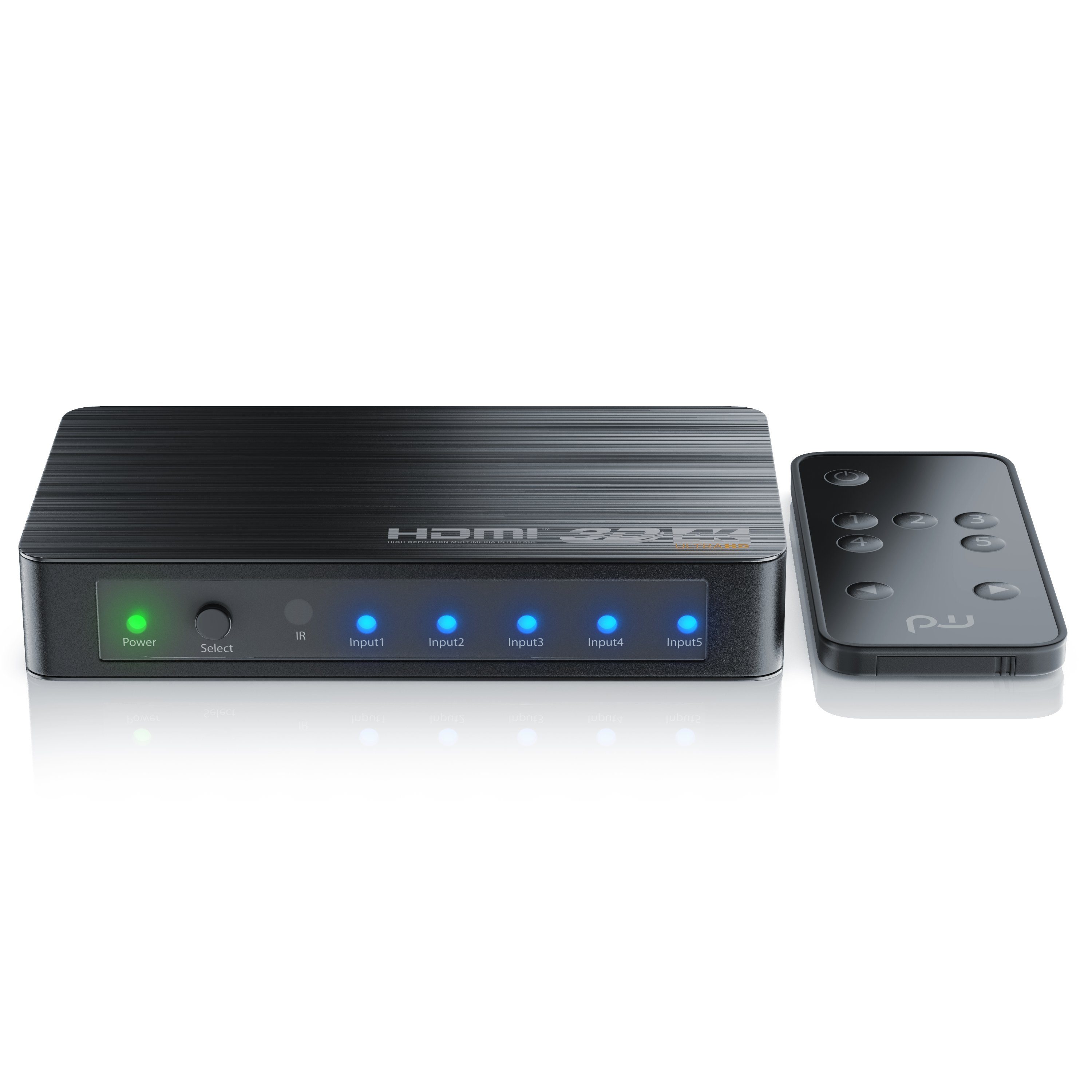 Primewire Audio / Video Matrix-Switch, Ultra HD 4k 5-Port HDMI Umschalter  inkl. Fernbedienung 5x HDMI IN / 1x HDMI OUT online kaufen | OTTO