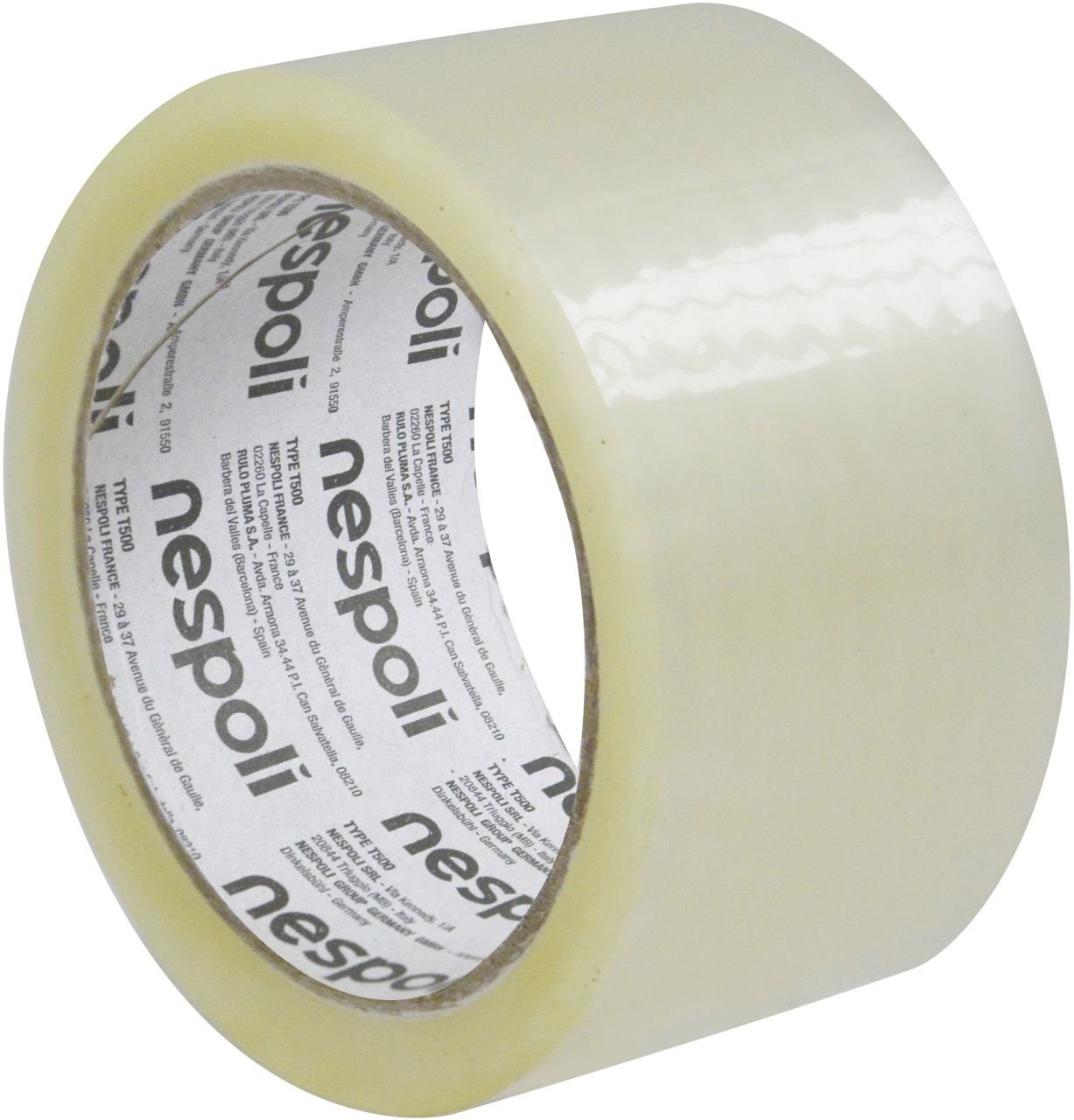 Nespoli Packpapier Nespoli Profi Packband transparent leise abrollend