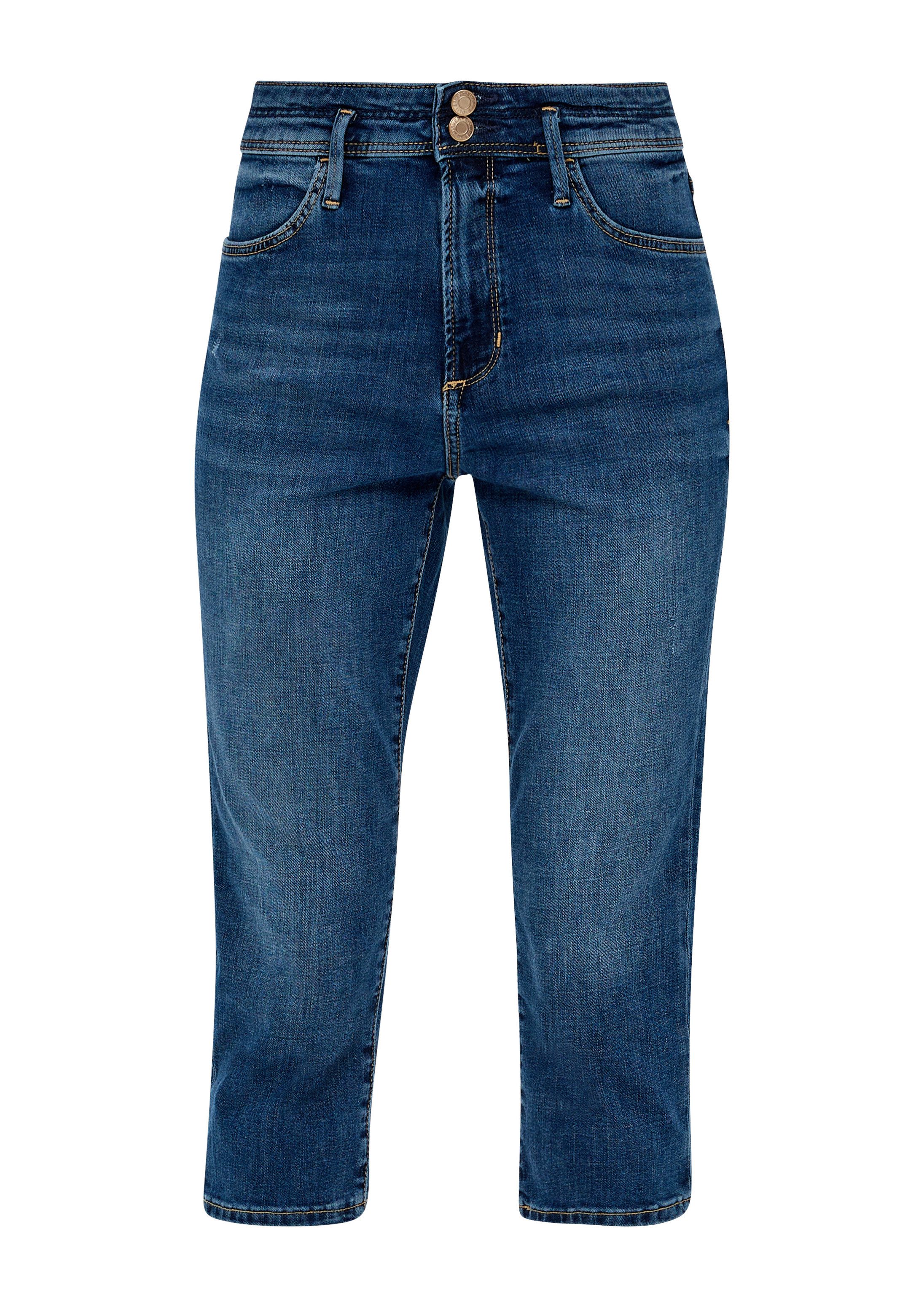 s.Oliver Jeansshorts Jeans-Hose BETSY Capri-Jeans Betsy / Slim Fit / Mid Rise / Slim Leg
