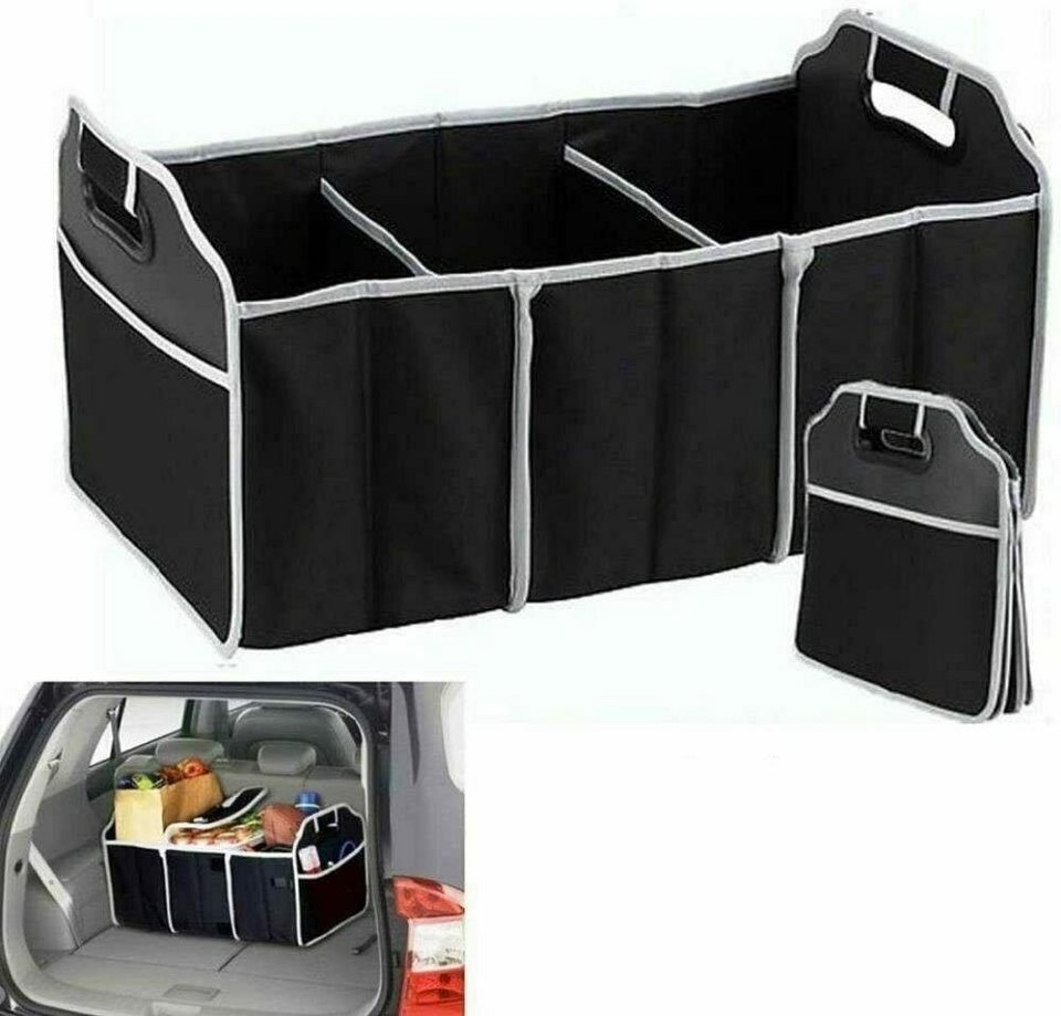 MAVURA Organizer MAVURALiving Kofferraum Organizer Auto Kofferraumtasche  Aufbewahrungsbox faltbare Tasche Kofferraumbox Einkaufstasche Faltbox  Falttasche Aufbewahrung Box