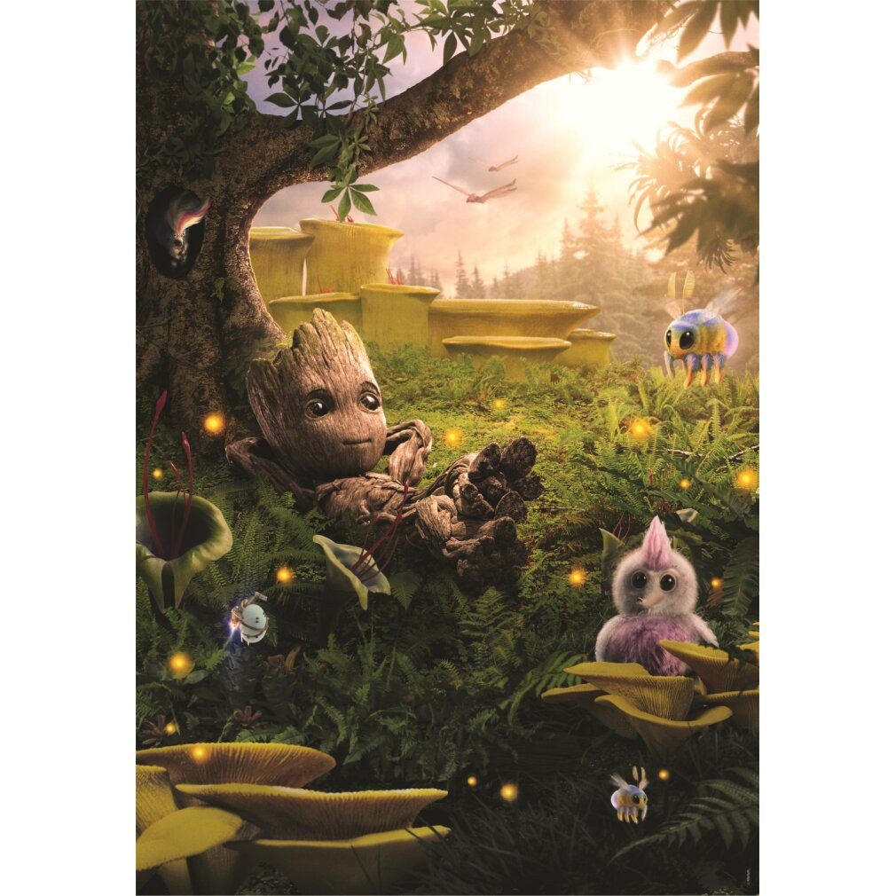 Clementoni® Puzzle CLEMENTONI Puzzle Ich bin Groot 300 Teile, Puzzleteile