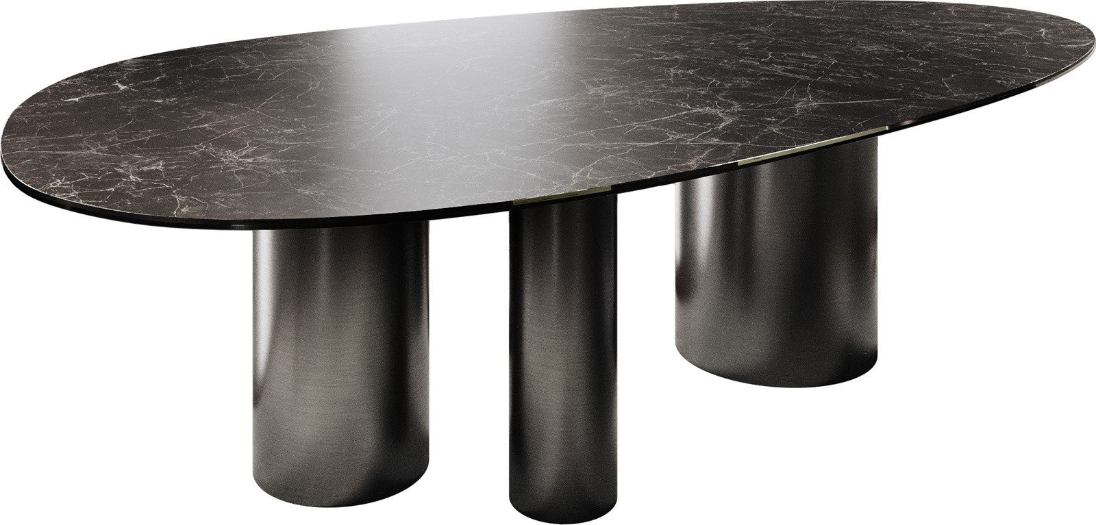 DELIFE Esstisch Edge, Oval Keramik Laminam® günstig online kaufen