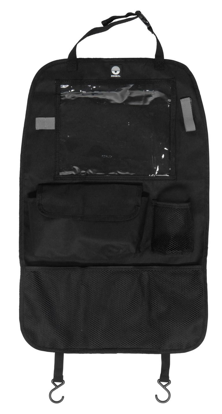 Dooky Auto-Rückenlehnenschutz Dooky Rücksitz-Organizer mit Tablet-Halter, Fächern & Schutz fürs Auto