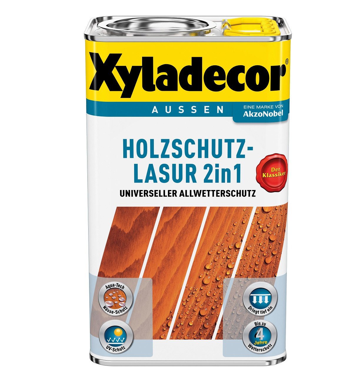 Xyladecor  Holzschutzlasur XYLADECOR Holzschutzlasur Kastanie 750ml