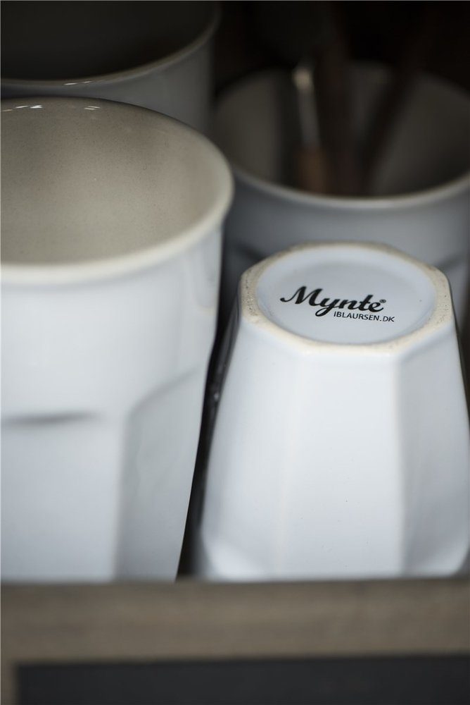 Mynte, Laursen Ib Cafe Steingut haze Becher aqua Latte