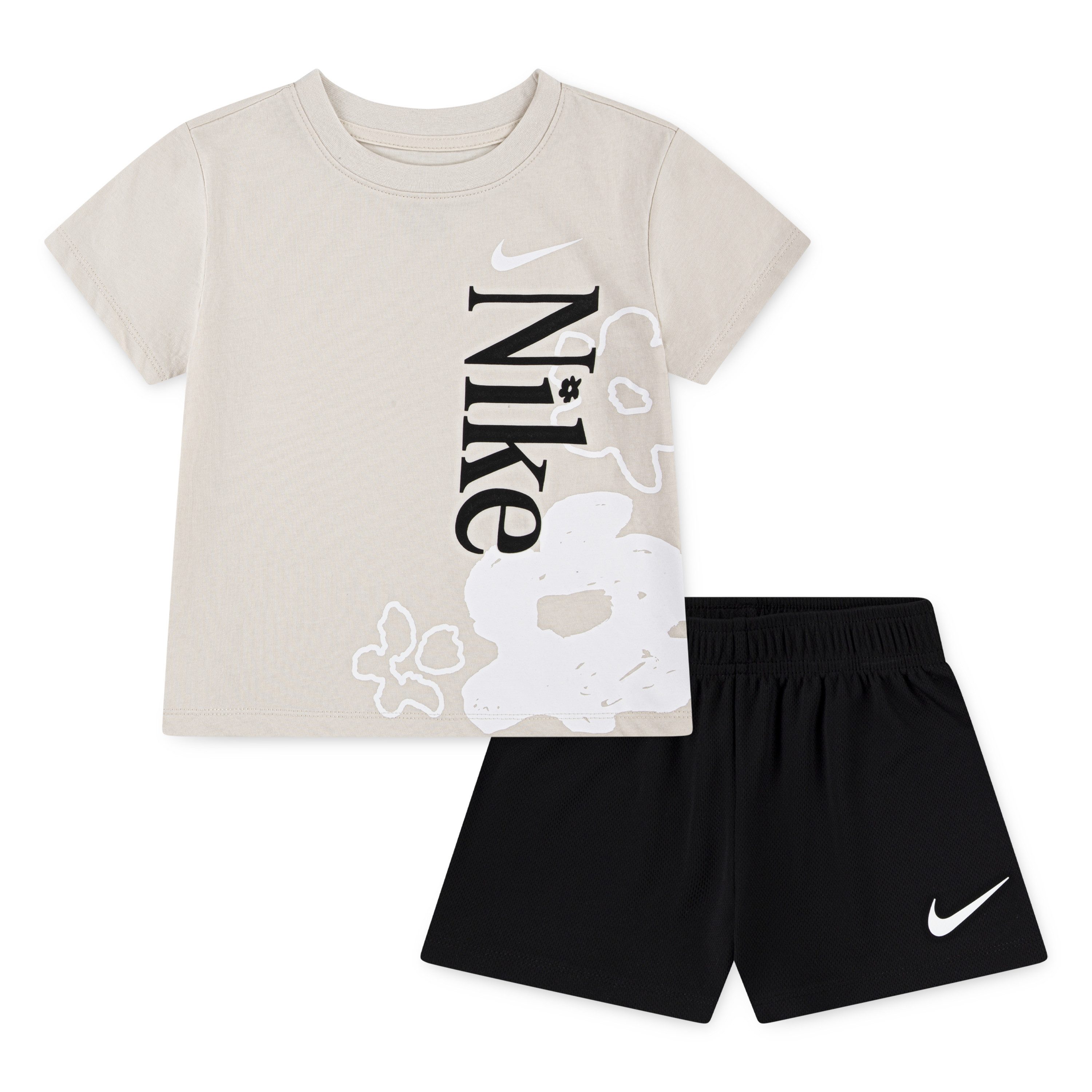 Nike Sportswear T-Shirt & Shorts NKG WILD FLOWER TEE MESH SHORT (2-tlg) für Kinder