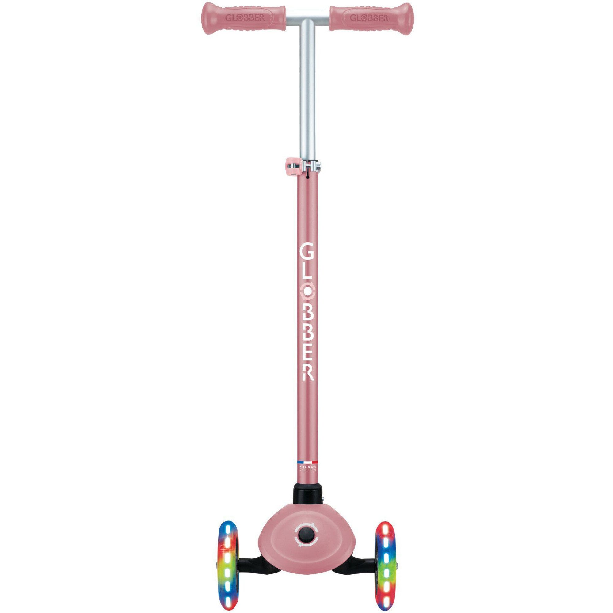 Globber Scooter GLOBBER Primo Plus Lights inkl. Helm, Scooter