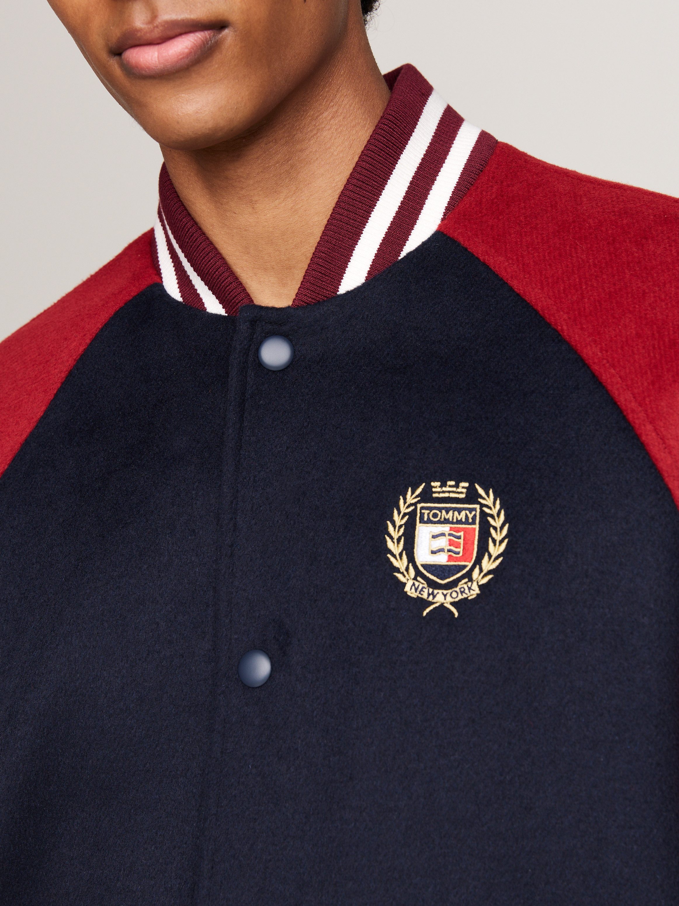 Tommy Jeans Bomberjacke TJM WOOL BLEND günstig online kaufen
