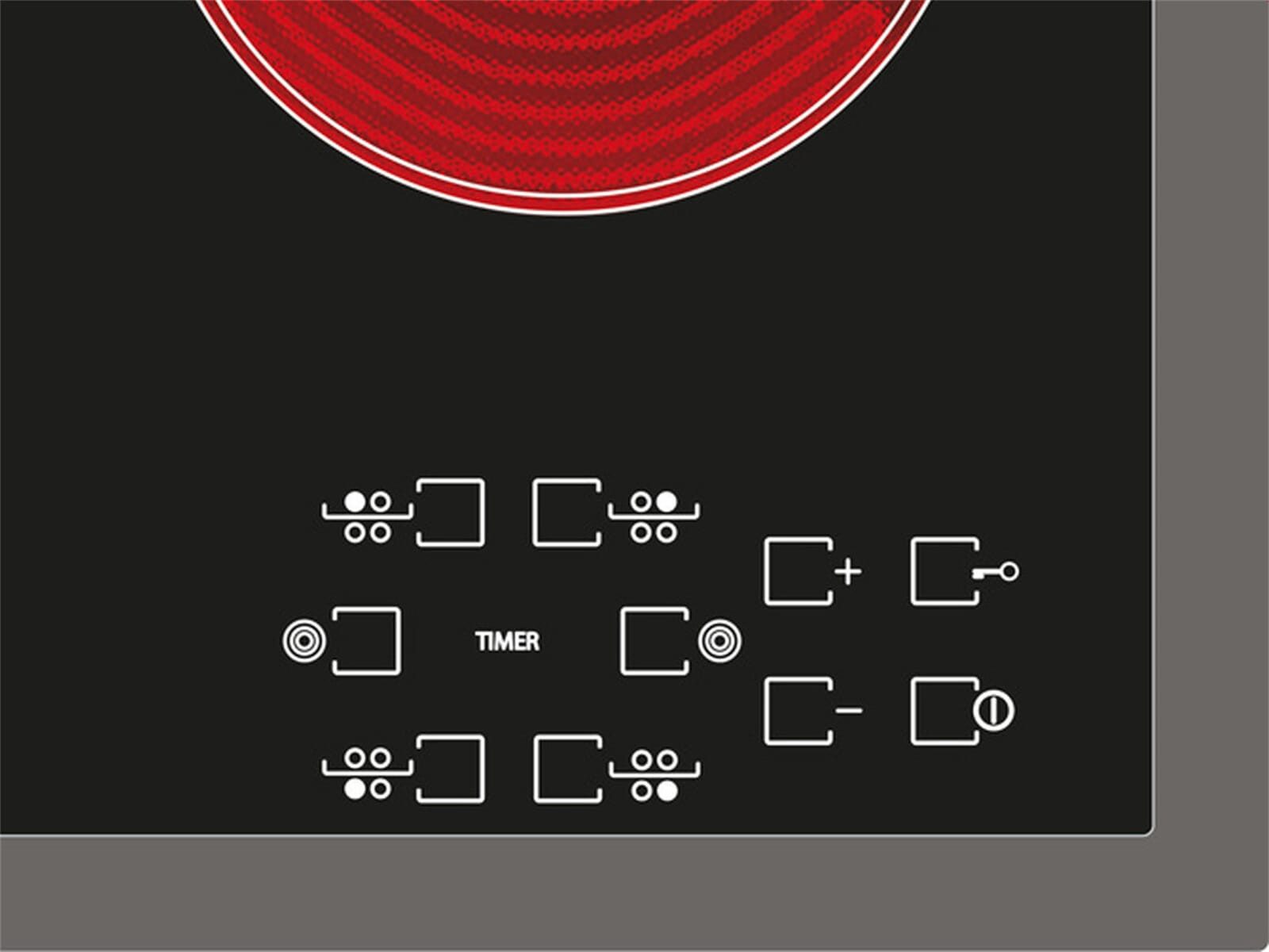 BAUKNECHT Elektro-Kochfeld 869991014860, autark, Timer, TouchControl-Bedienung