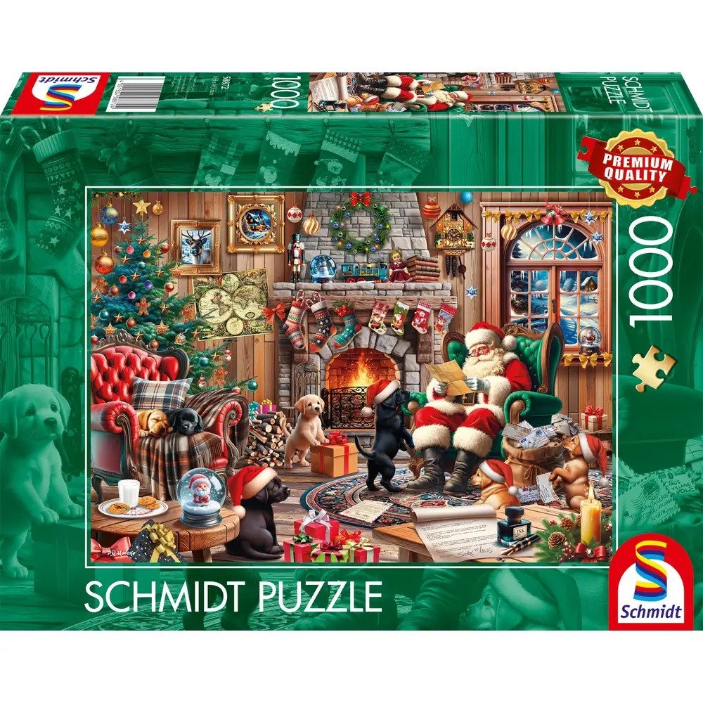 Schmidt Spiele Puzzle Schmidt Spiele Puzzle 1000 Teile Gemütliche Weihnachten, Puzzleteile von Schmidt Spiele