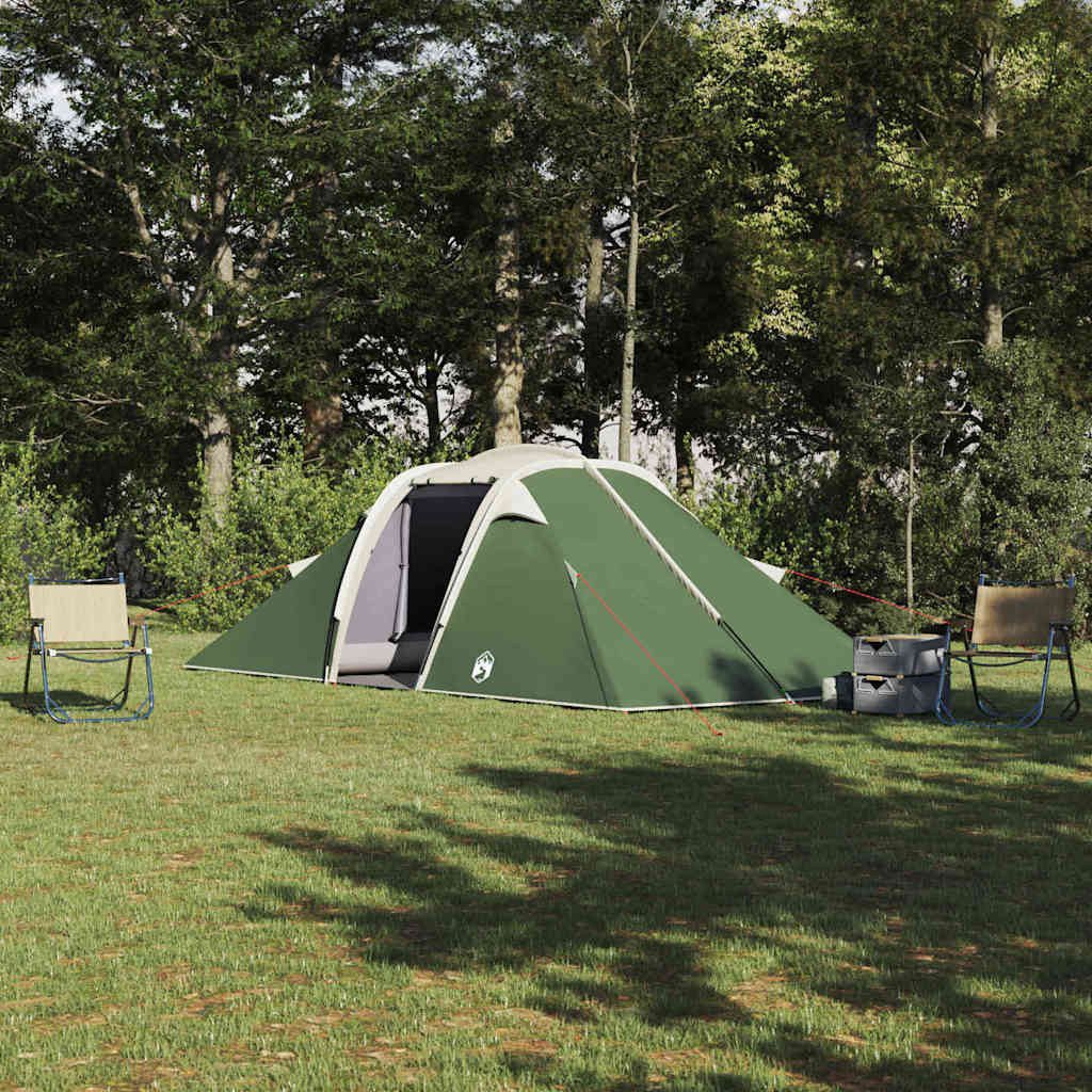 vidaXL Tunnelzelt Tunnelzelt mit Dach mit Speicher Grün 510 x 240 x 156 cm Taft, (1 tlg)