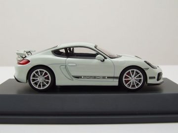Schuco Modellauto Porsche Cayman GT4 981 weiß Modellauto 1:43 Schuco, Maßstab 1:43