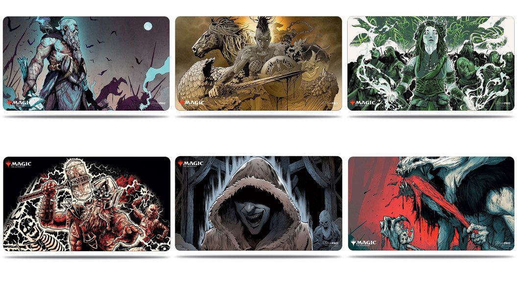 UltraPRO Sammelkarte MtG Playmat Spielmatte - Kaldheim feat Alt Art Mythic Playmat
