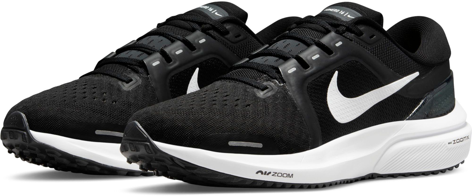 Nike AIR ZOOM VOMERO 16 Laufschuh schwarz-weiß