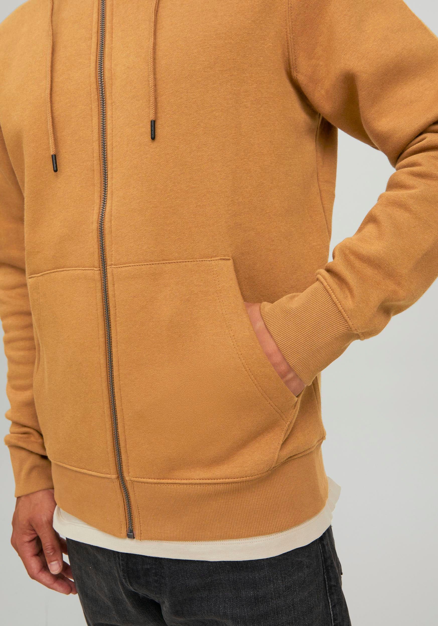 Jack ZIP STAR Kapuzensweatjacke HOOD rubber SWEAT Jones & BASIC