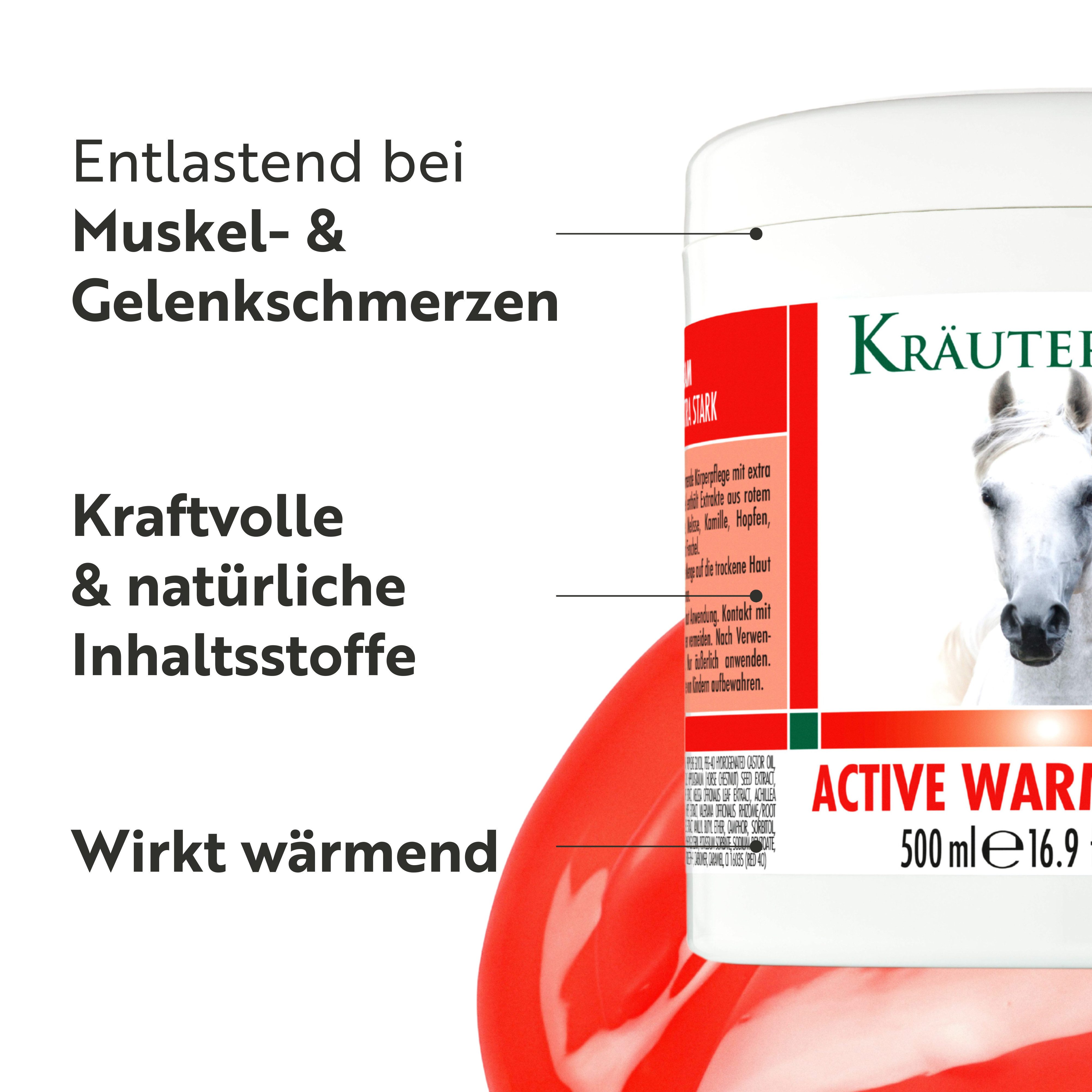 Kräuterhof Körpergel Pferdebalsam wärmend extra stark
