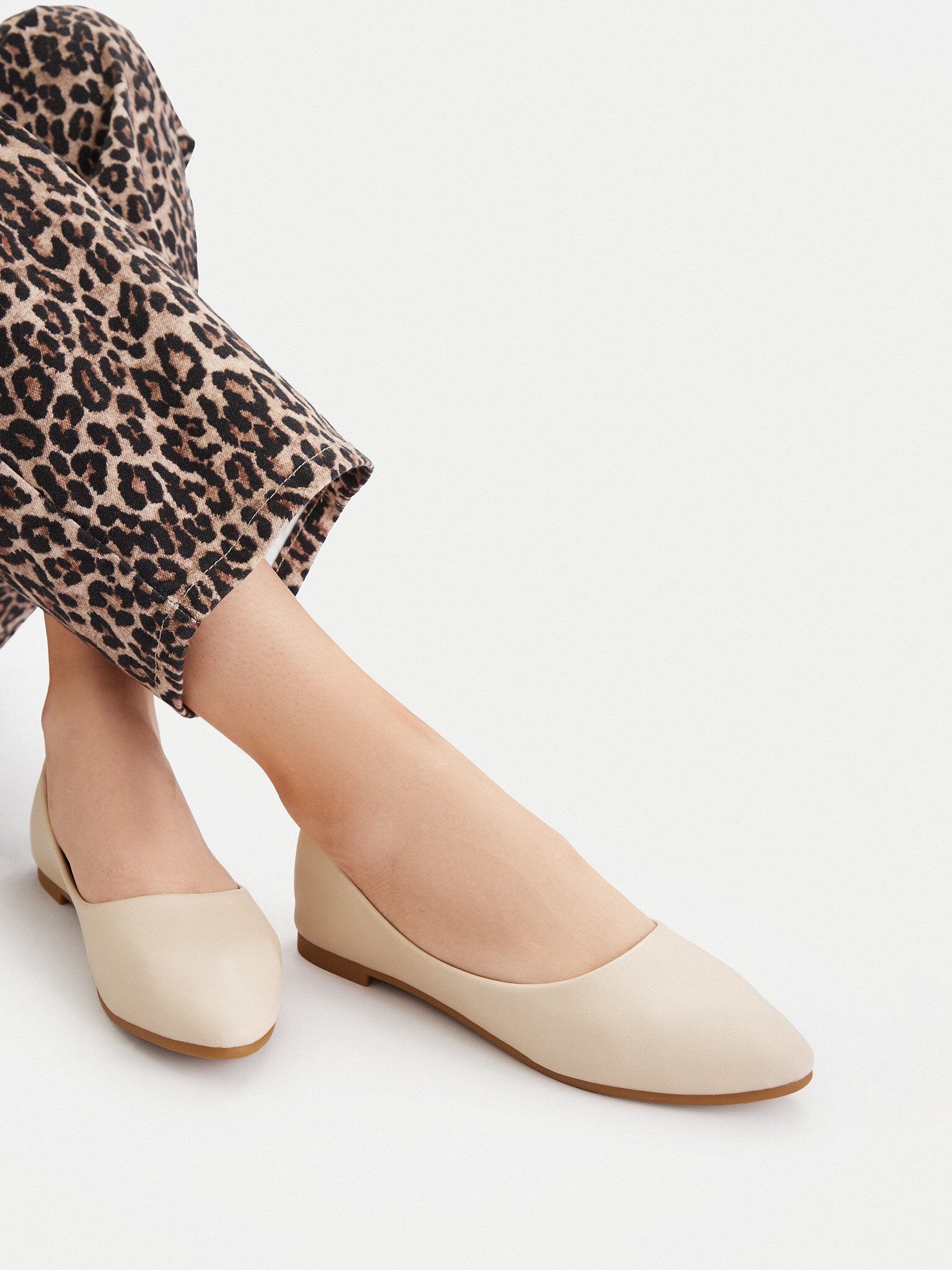 Jenny Jenny Women's Ballerinas Beige JENNY-CEO-CAMILLE WSS20701-01 Beige Ballerina
