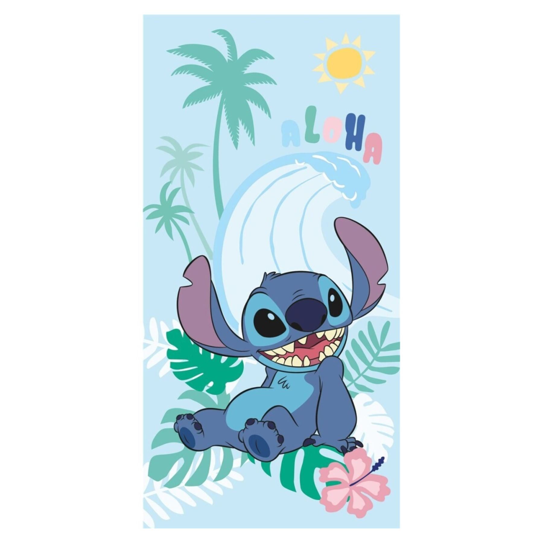 Lilo & Stitch Badetuch Lilo & Stitch Strandtuch Badetuch 70x140 cm Stitch