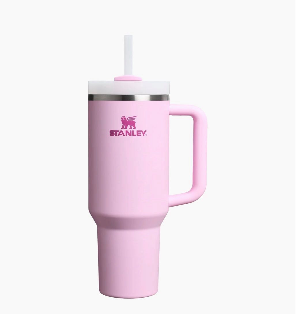 Stanley 1913 Thermoflasche Quencher H2.0 FlowState™ Becher, 1,2 l Krischblüte