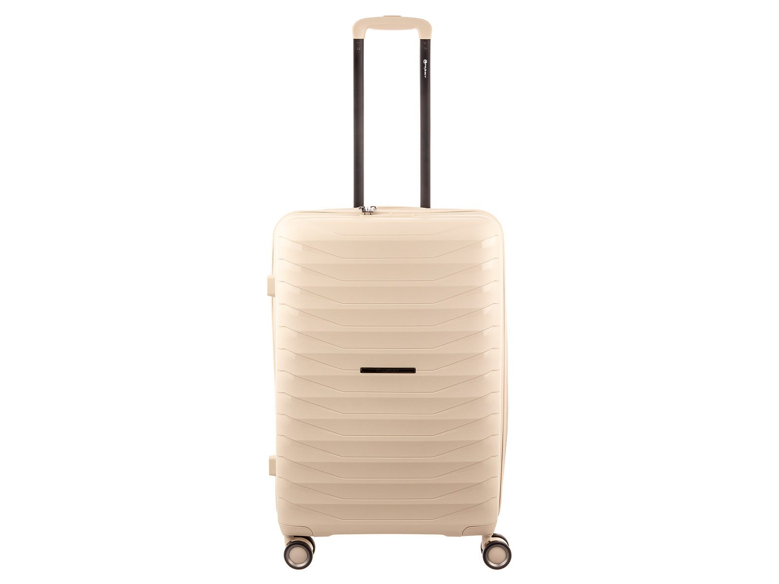 Franky Hartschalen-Trolley PP15-69DF Spinner Gr. M mit TSA-Zahlenschloss, 4 Rollen, Dehnfalte