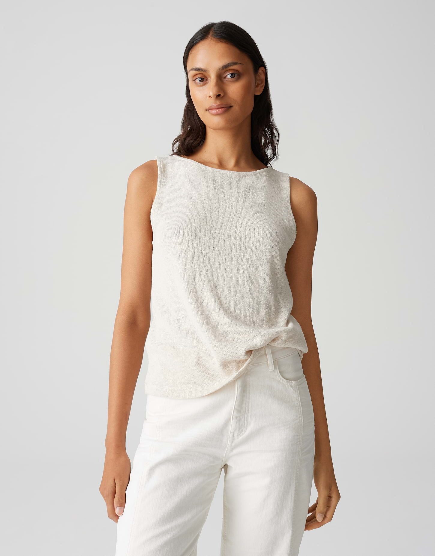 OPUS Shirttop ILONKA Loose in edler Strickoptik