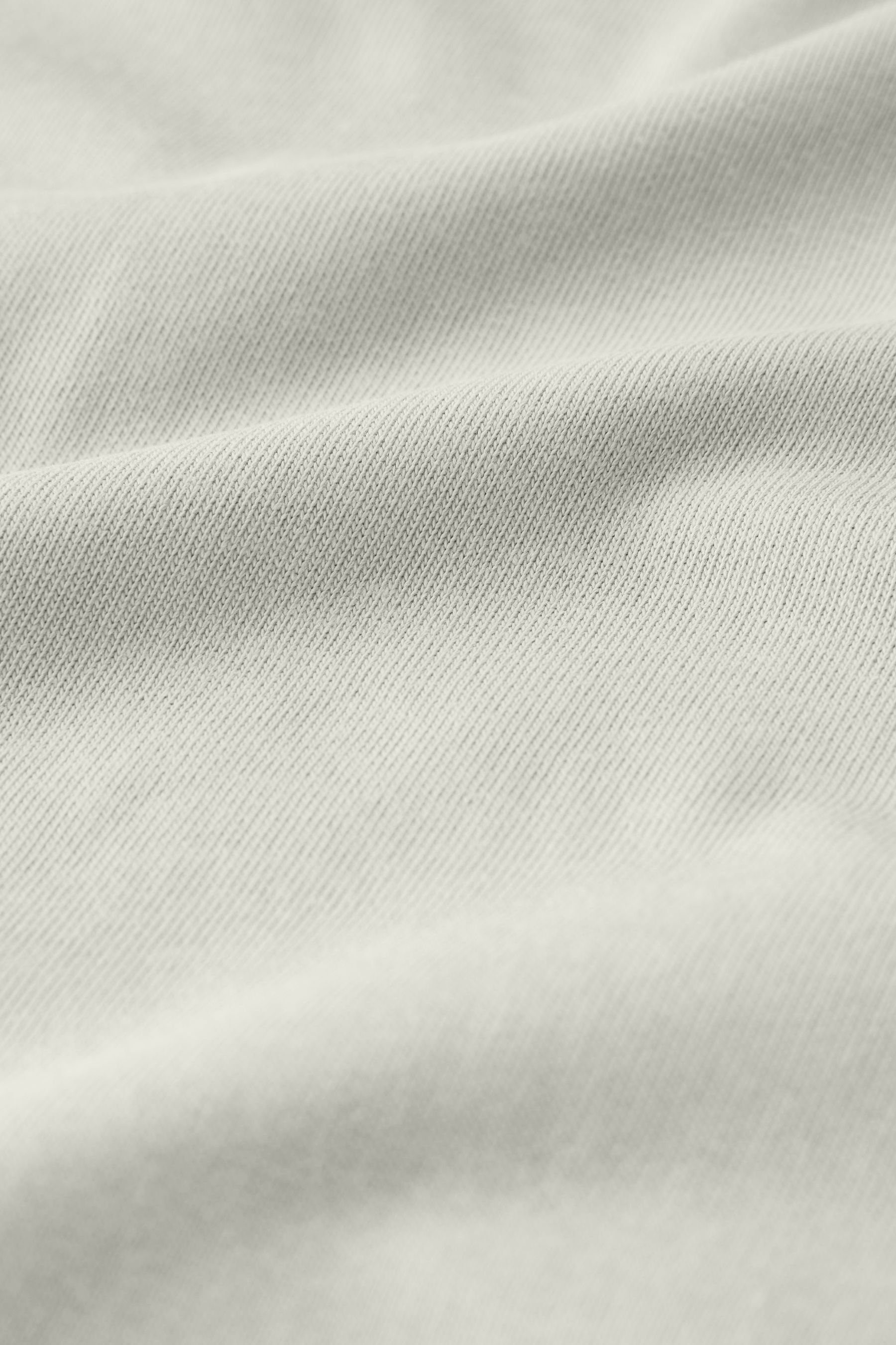 Next T-Shirt T-Shirt Grey (1-tlg) Light Stoff schwerem aus