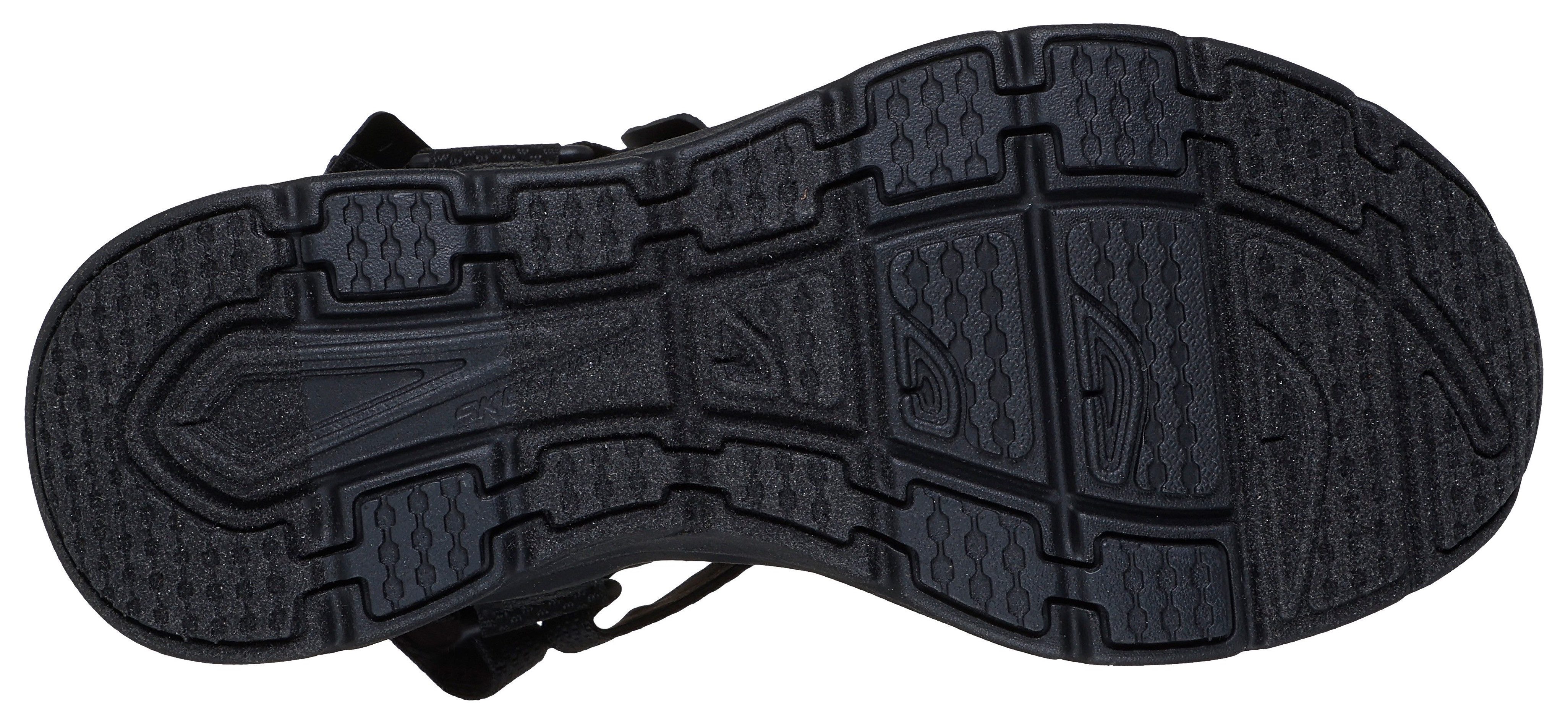 Skechers D'LUX WALKER Sandale, Trekkingsandale, Sommerschuh mit Klettversch günstig online kaufen