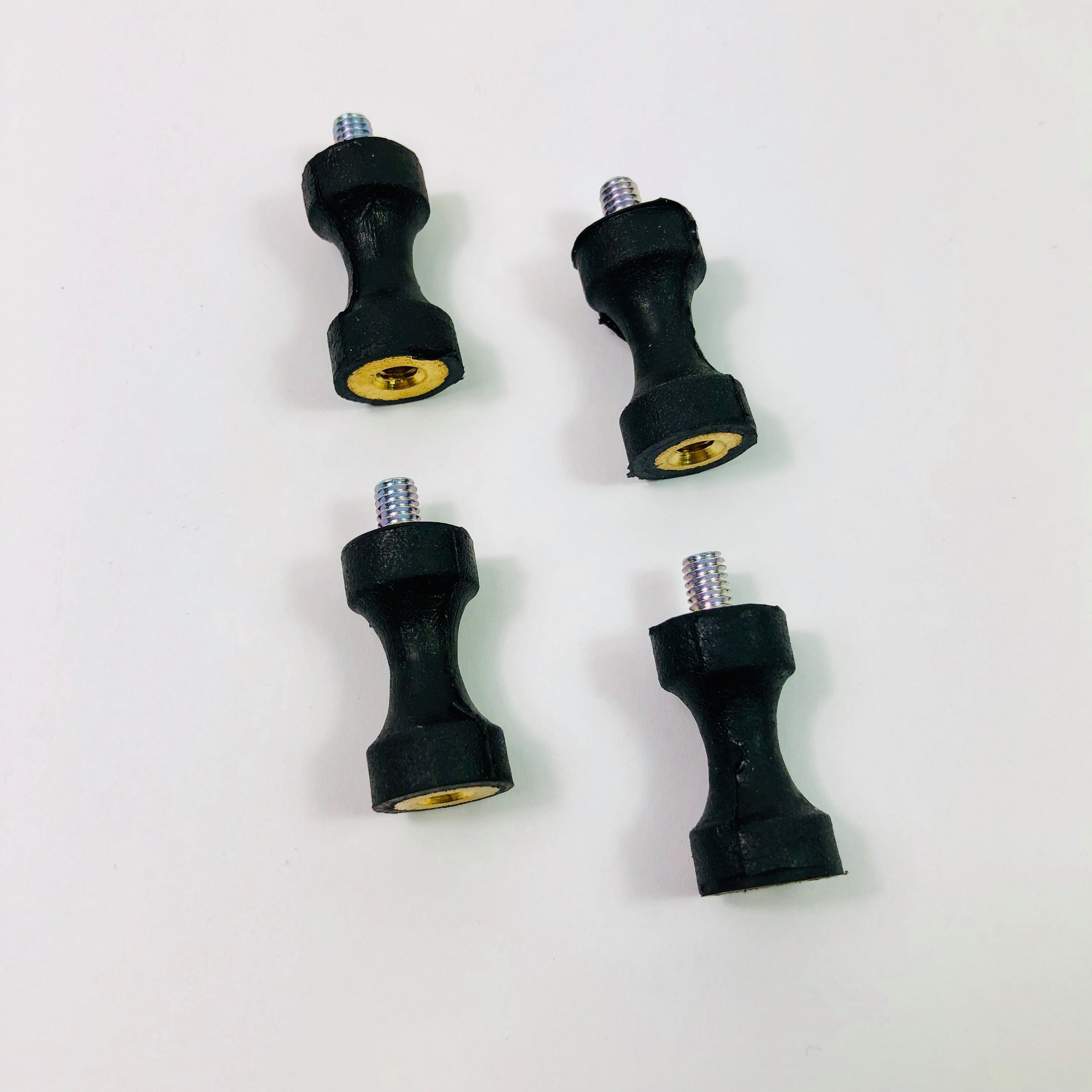 MASPO Massagegerät MASPO Rundpuffer Schwingpuffer für Vibramat de Luxe SET mit 4 Stück, 1-tlg.