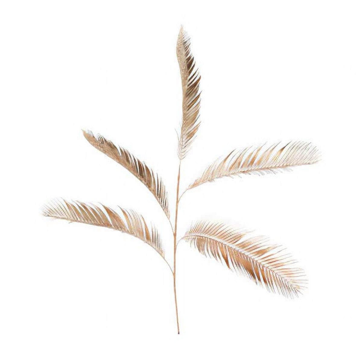 Kunstpflanze Blätter golden GOLD, Home & styling collection, Höhe 90 cm