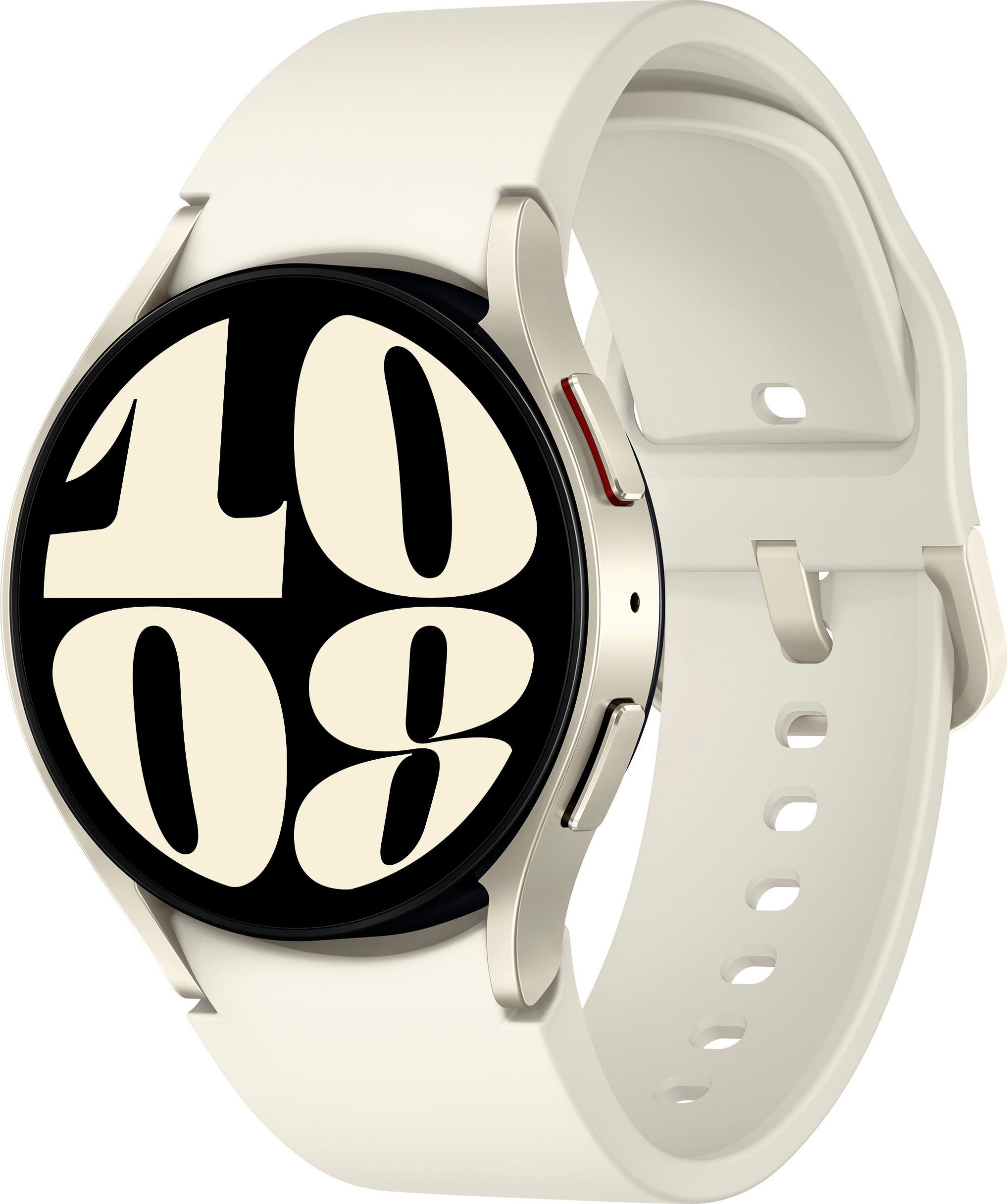 Samsung Galaxy Watch 6 40mm Smartwatch gold Zoll, Samsung) (3,33 cm/1,3 | Wear by gold OS