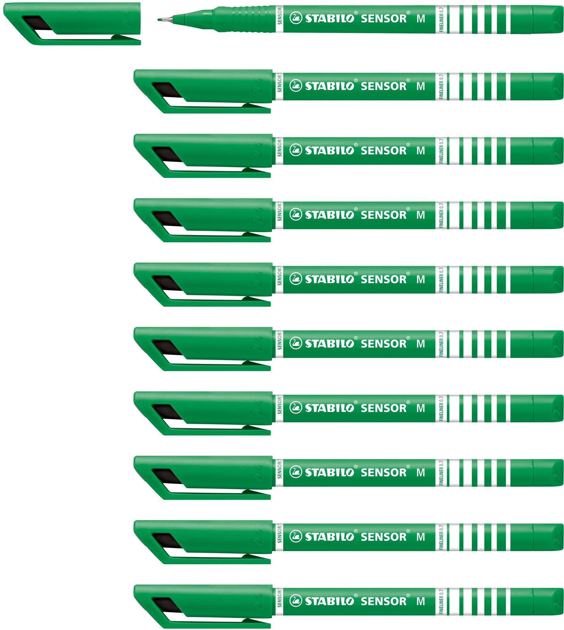 STABILO Malstift STABILO SENSOR M grün