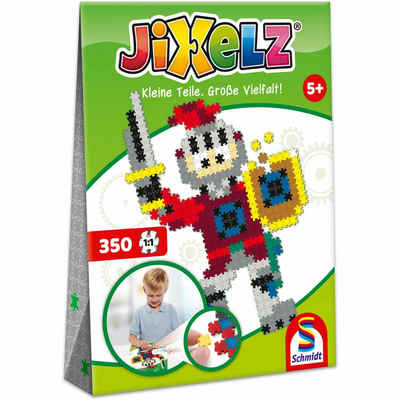 Schmidt Spiele Puzzle Jixelz Ritter 350 Teile, 350 Puzzleteile