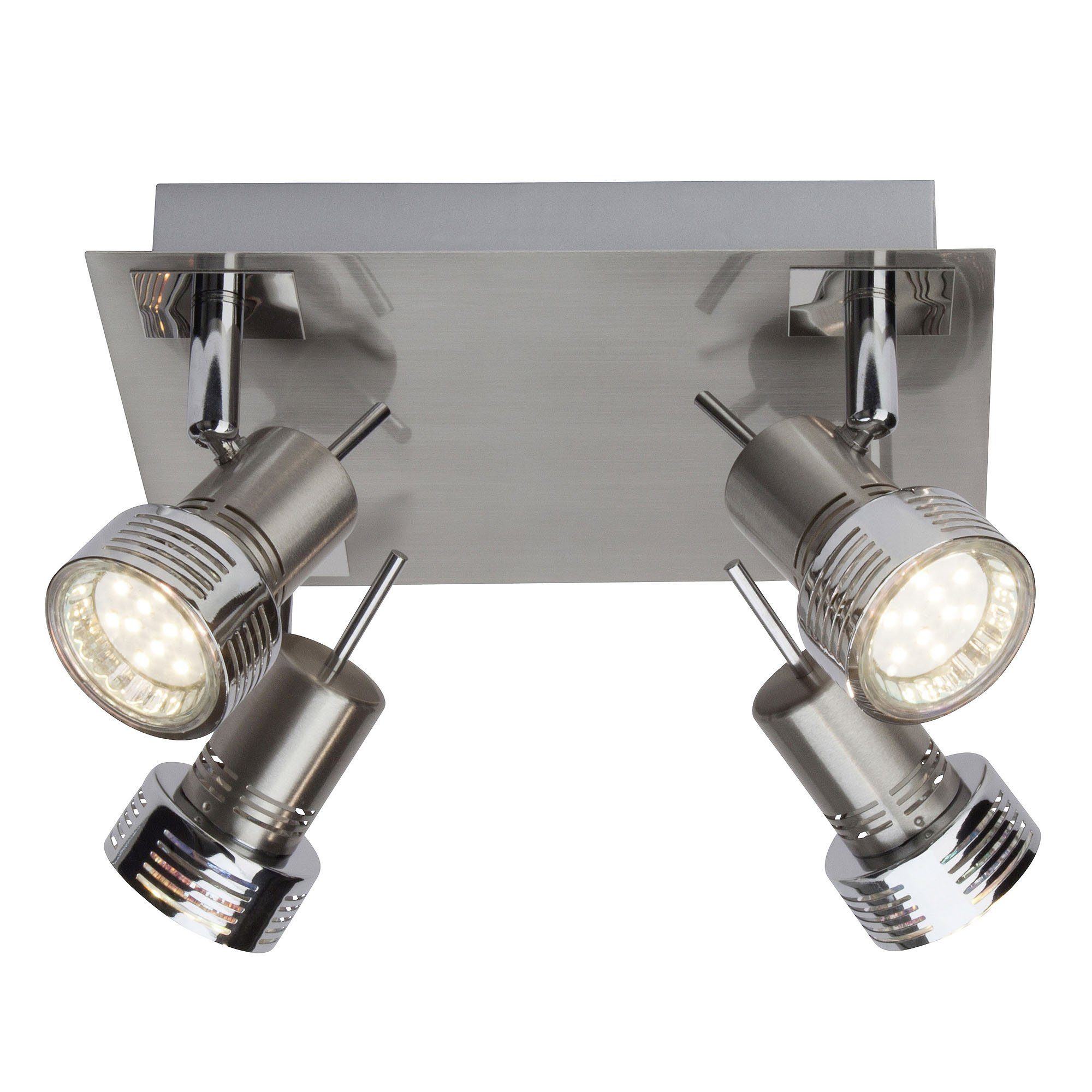 Brilliant Deckenstrahler Kassandra, LED wechselbar, Warmweiß, günstig online kaufen