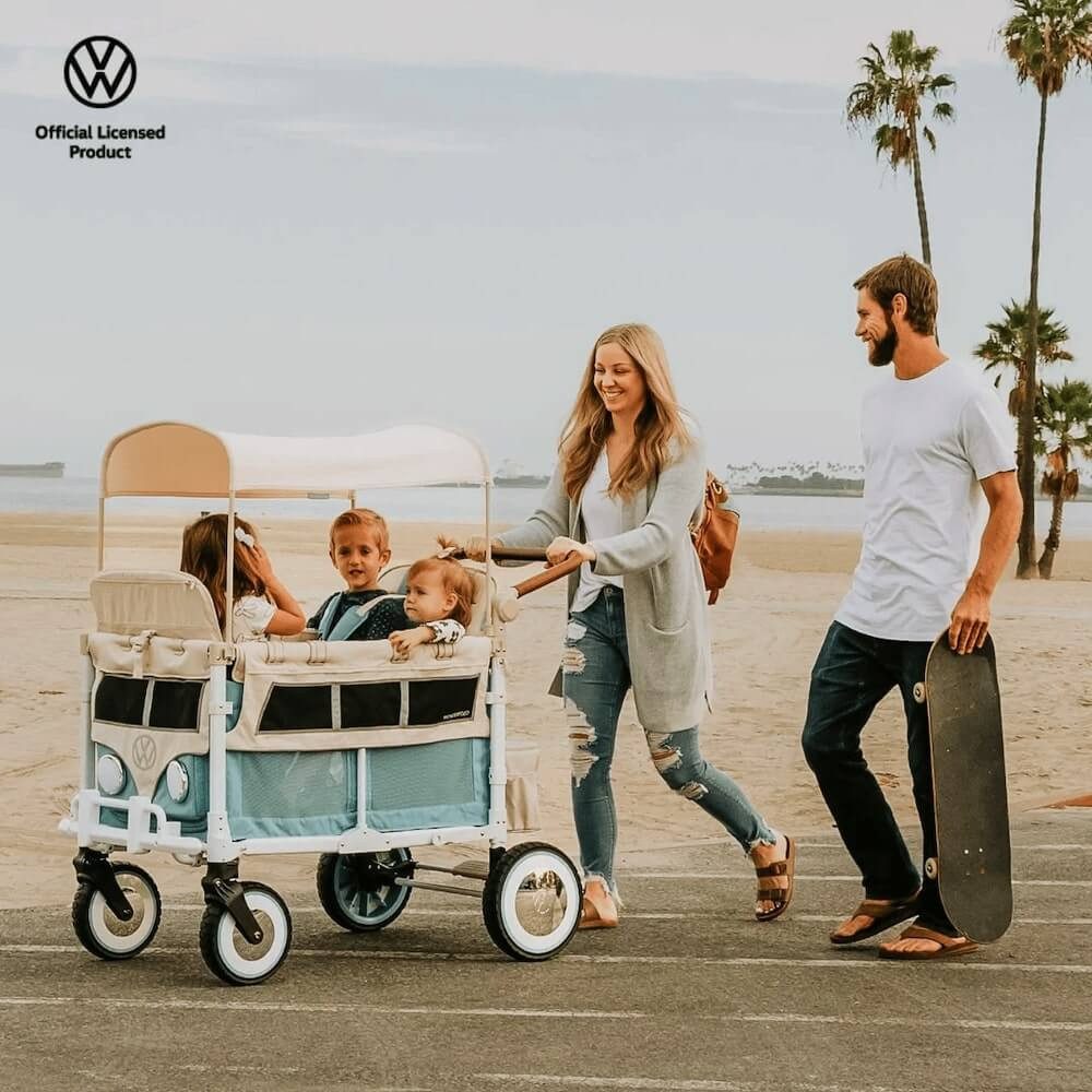 Wonderfold Тележки VW4 Volkswagen Kinderwagen für 4 Kinder / Тележки