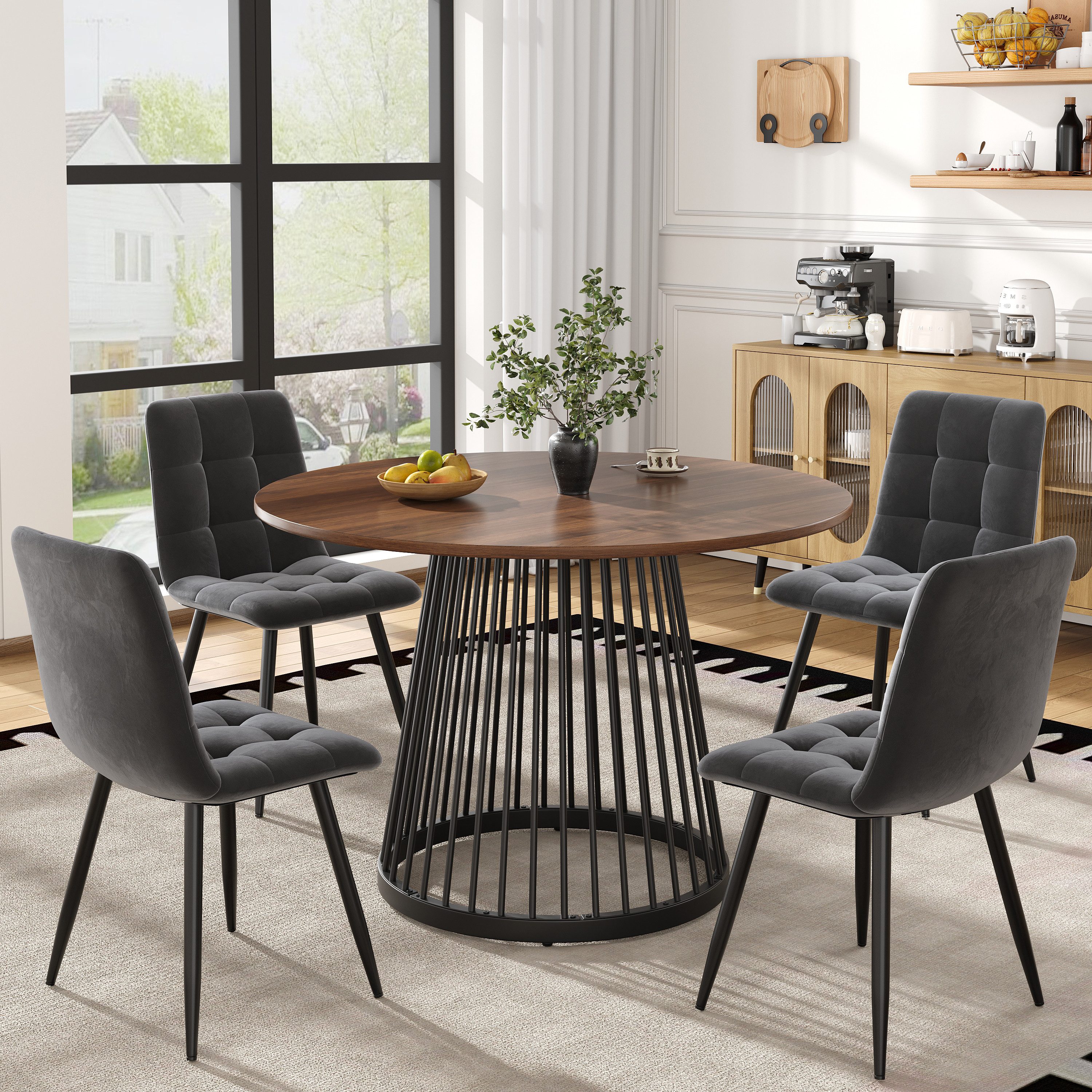 HAUSS SPOLE Essgruppe 5tlg Esstisch mit günstig online kaufen