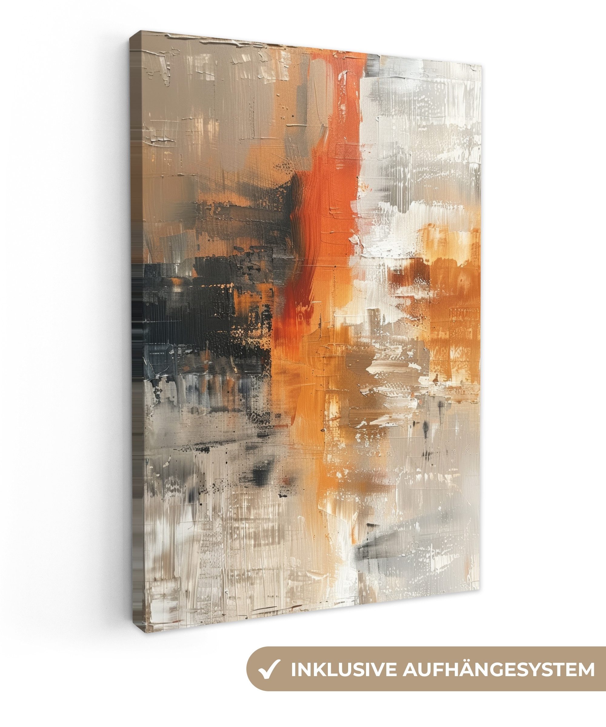 OneMillionCanvasses® Leinwandbild Farbe - Muster - Modern - Kunst, Fotodruc günstig online kaufen
