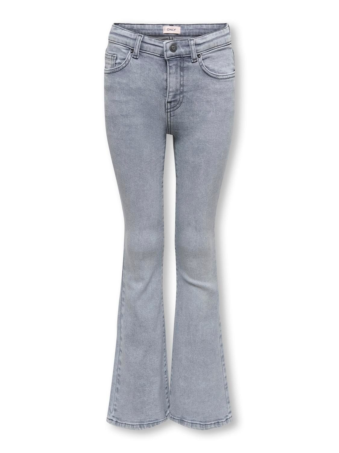 KIDS ONLY Bootcut-Jeans Kogjuicy Reg Flared Rea708 Dnm