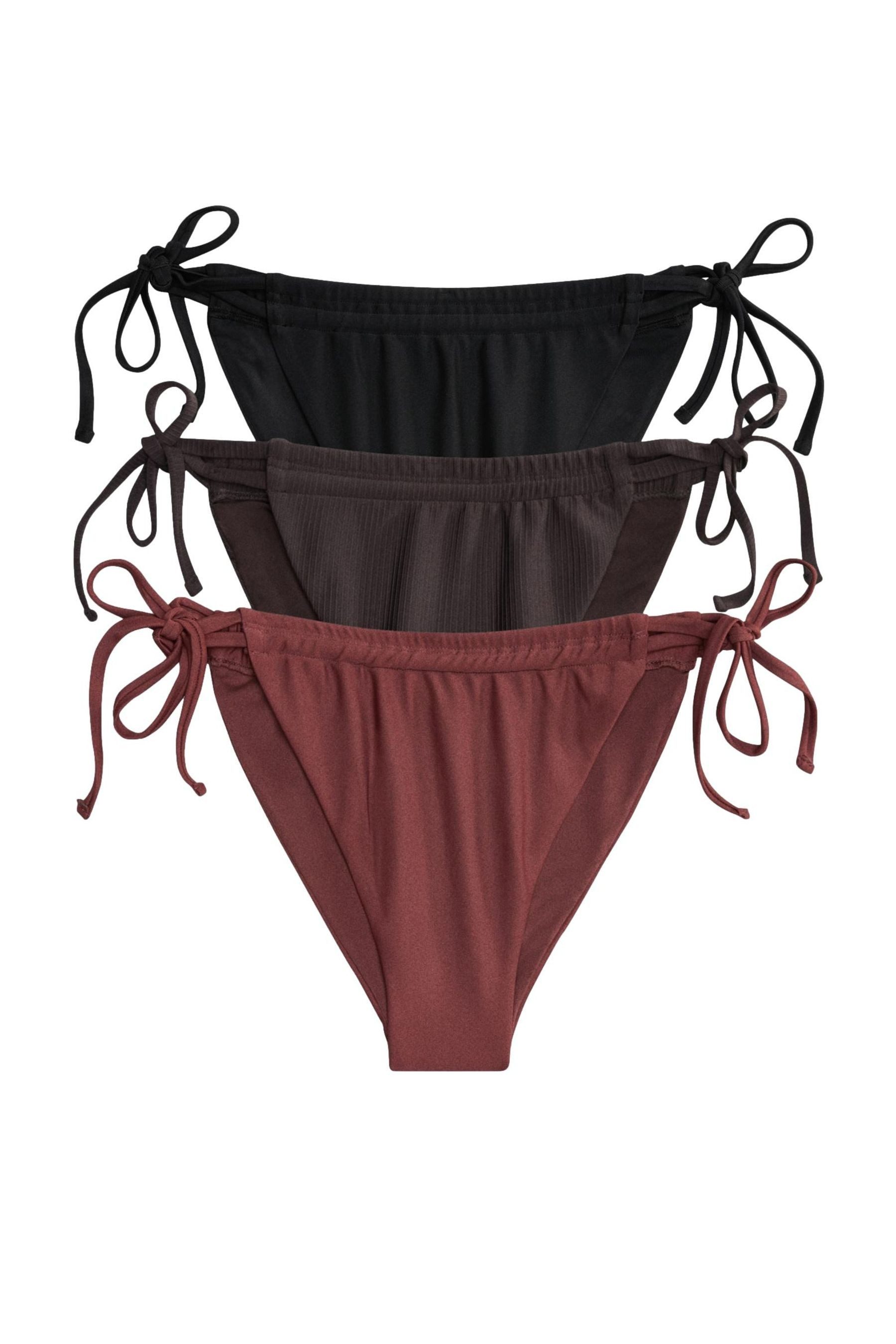 The Set Bikini-Hose The Set Bikinihose mit hohem Beinschnitt, 3er-Pack (3-St)