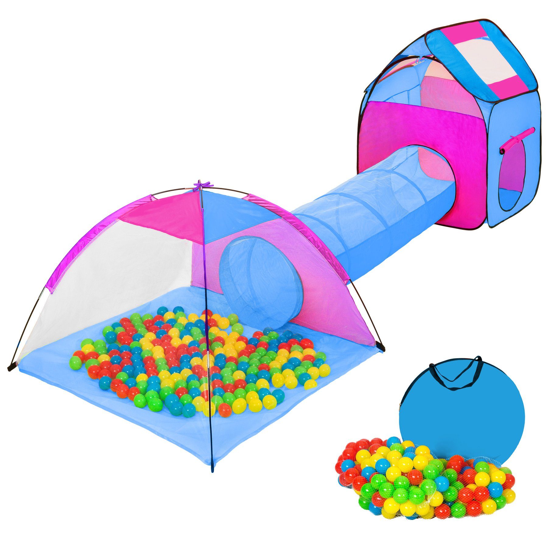 tectake Spielzelt Kinderzelt mit Tunnel, 200 günstig online kaufen