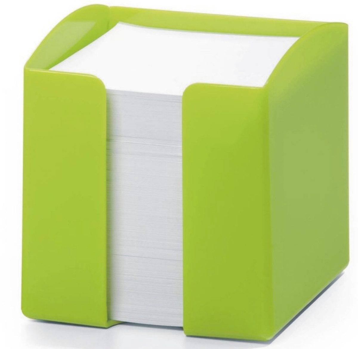 Notizzettel Zettelkasten Trend 10x10x10,5cm grün