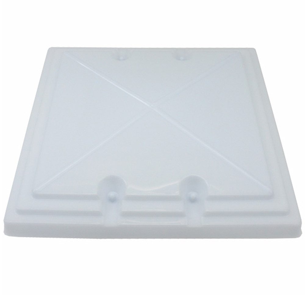MPK Dachfenster MPK Ersatzhaube Dachluke 40 x 40 cm Modell 42 / 420 grau, Caravan, Wohnwagen, Wohnmobil, Boot