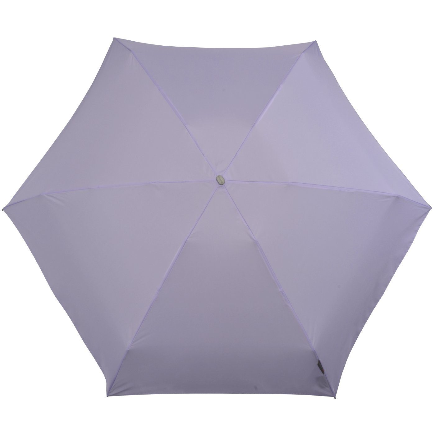 Knirps® Taschenregenschirm winziger Damen-Taschenschirm, leicht und flach, für die Handtasche - Travel lila lavender
