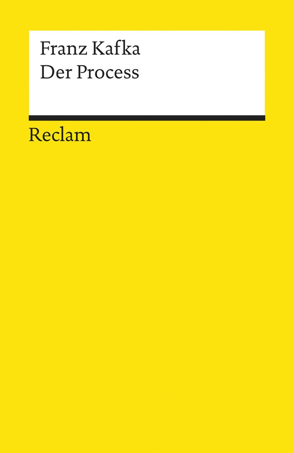 Der Process / Franz Kafka