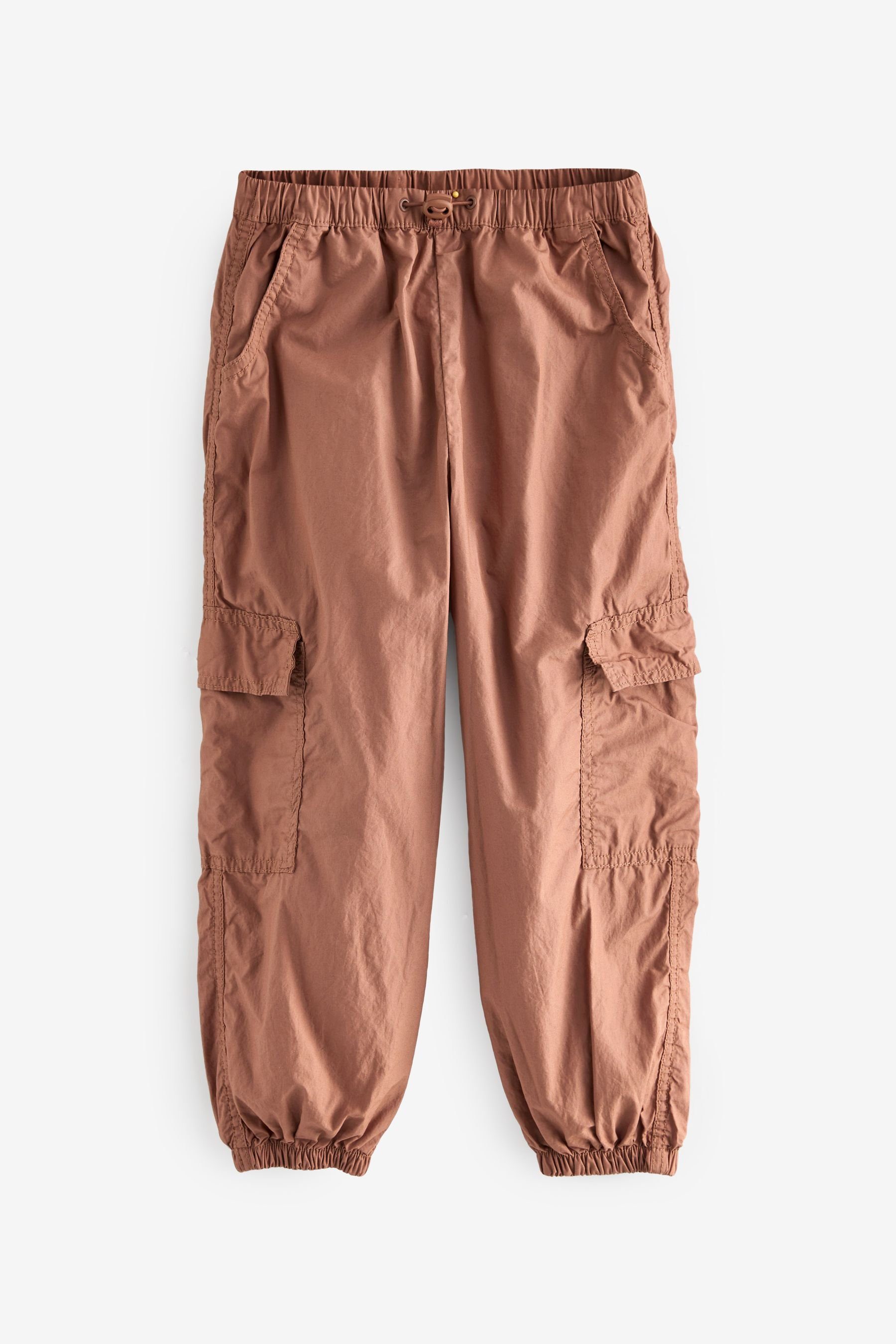 Cargohose Next Brown (1-tlg) Cargohose Fallschirm