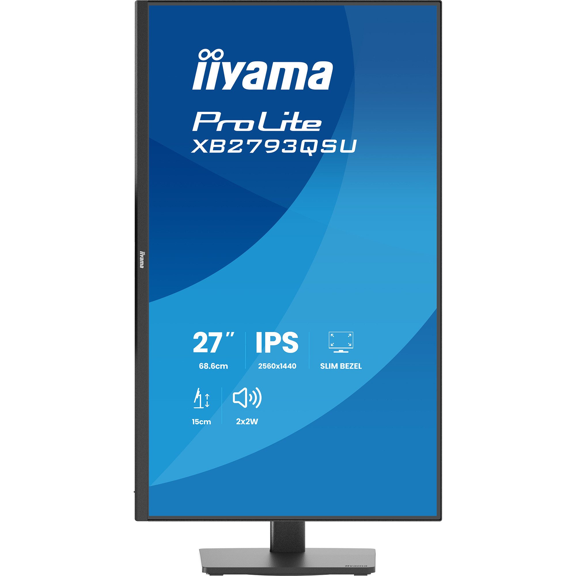 Iiyama iiyama ProLite XB2793QSU-B1, LED-Monitor, (QHD, TFT-Monitor (2560 x 1440 px)
