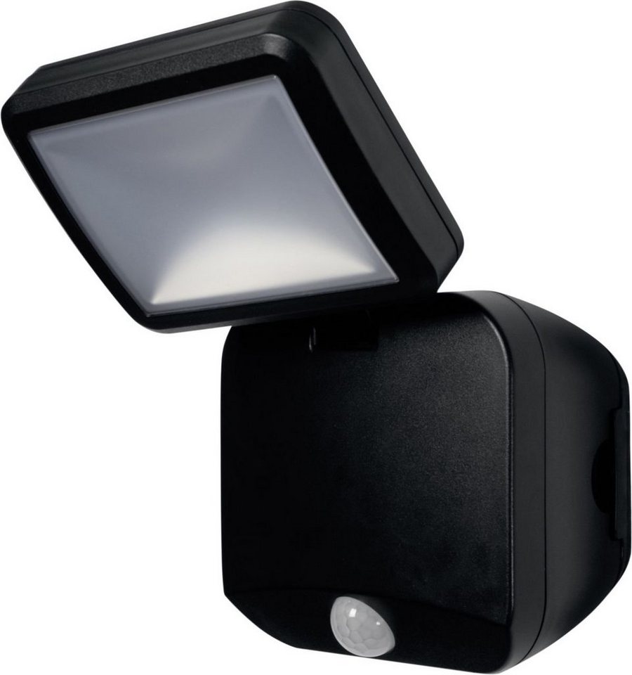 Ledvance Außen-Wandleuchte Ledvance LED Spotlight Single schwarz, LED, Mit  Bewegungsmelder nicht dimmbar nicht Smart Home-fähig