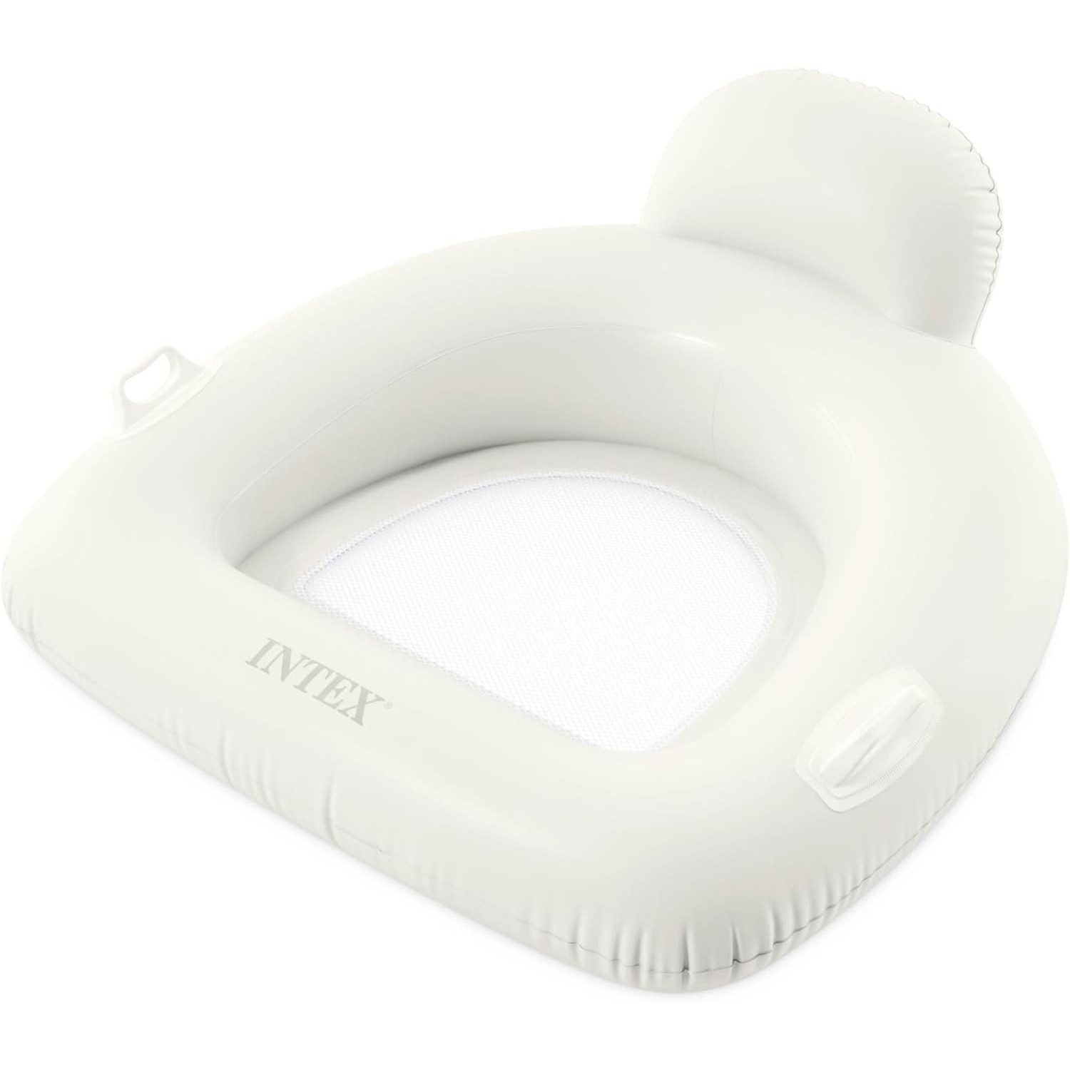 Intex Schwimmsessel Schwimmsessel Pillow Float Lounges 114x107cm, mit Haltegriffen