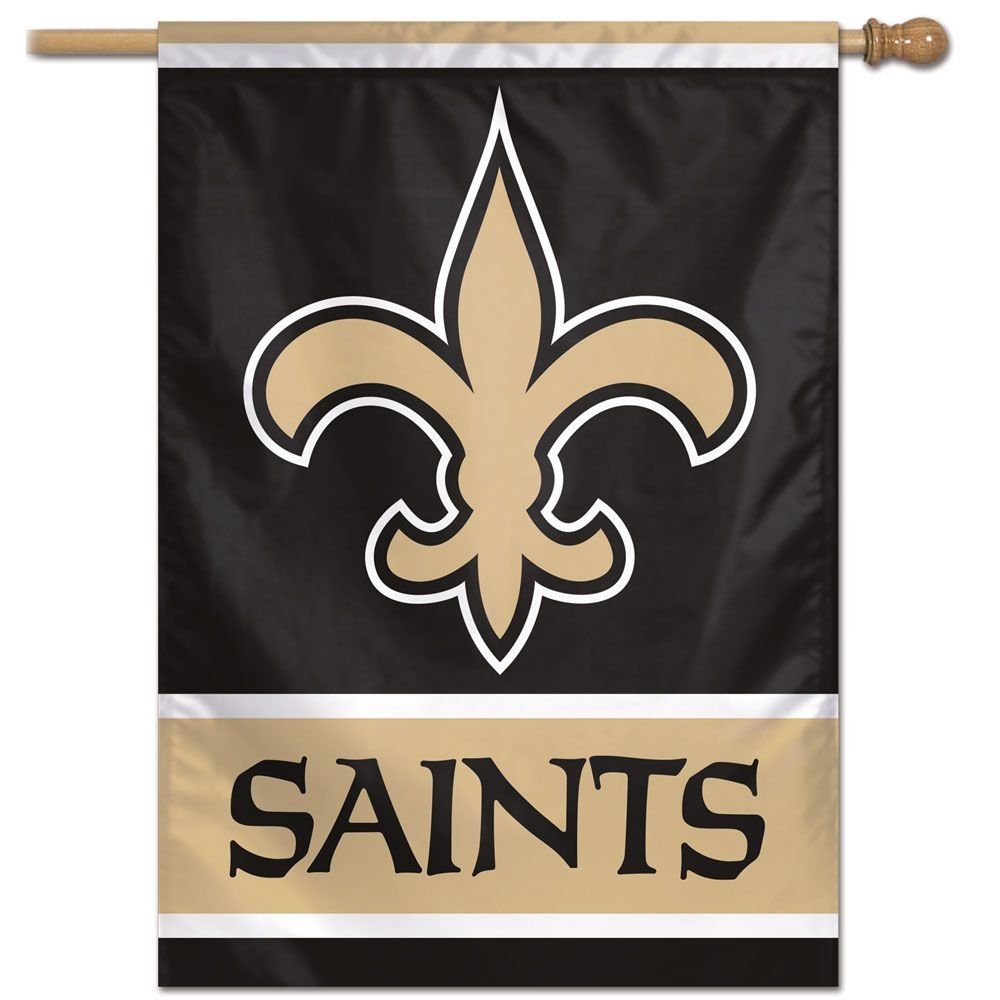 Saints Fahne Vertical 70x100cm WinCraft Wanddekoobjekt New Orleans NFL